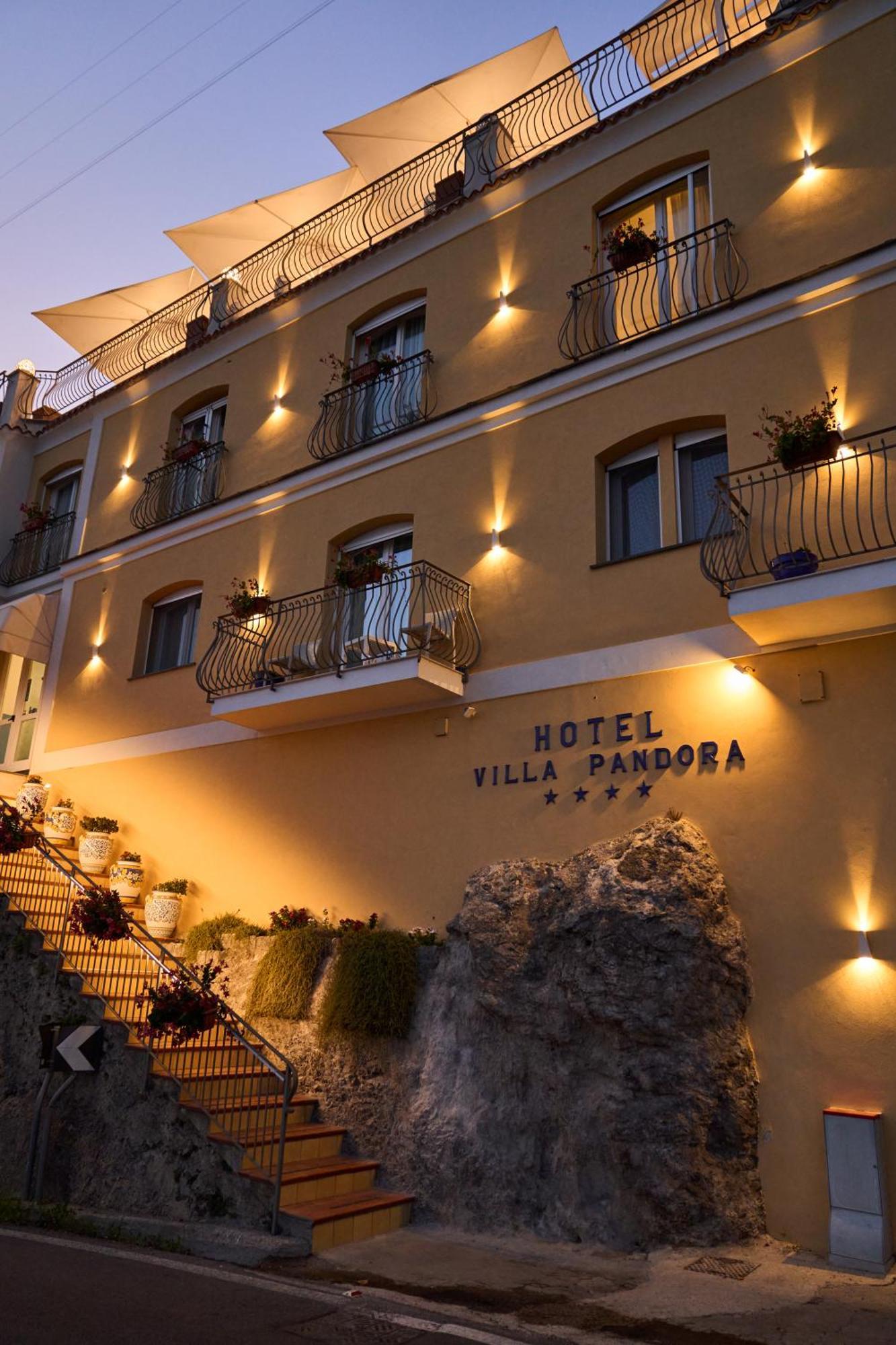 Hotel Villa Pandora Maiori Exterior foto
